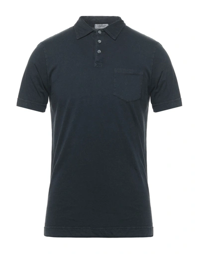 Shop Crossley Polo Shirts In Dark Blue