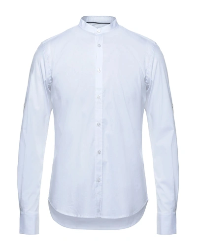 Shop Yes Zee By Essenza Shirts In White