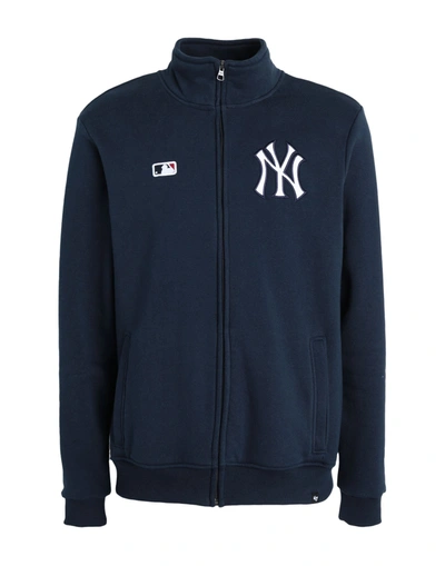 Shop 47 Giacca Islington Track Jacket New York Yankees Man Sweatshirt Midnight Blue Size S Cotton, Polyester