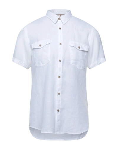 Yes Zee By Essenza Shirts In White | ModeSens