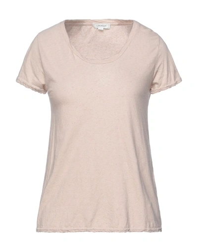 Shop Crossley T-shirts In Sand