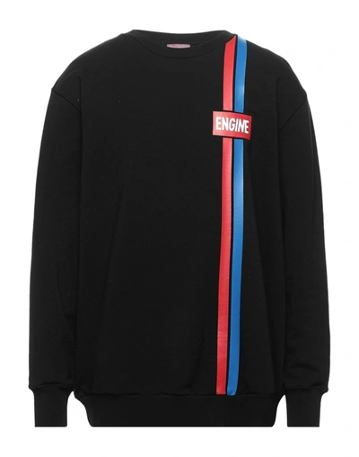 Shop Engine Man Sweatshirt Black Size Xl Cotton