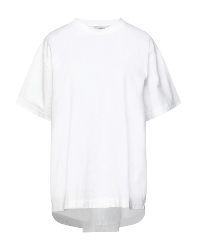 Alpha Studio T-shirts In White