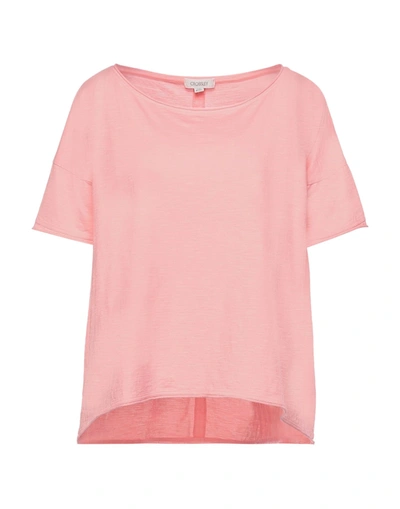 Shop Crossley Woman T-shirt Pink Size M Cotton