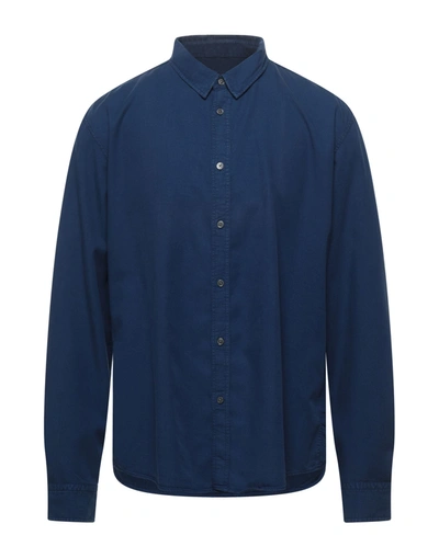 Shop Drykorn Shirts In Blue