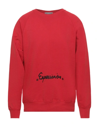 Shop Daniele Alessandrini Homme Sweatshirts In Red