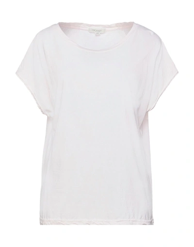 Shop Crossley Woman T-shirt Pink Size Xs Cotton