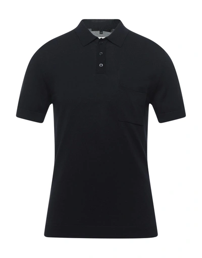 Shop Drykorn Polo Shirts In Black