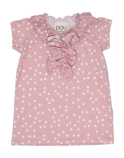 Shop Douuod Toddler Girl T-shirt Blush Size 4 Cotton In Pink