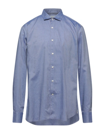 Shop Tintoria Mattei 954 Shirts In Blue