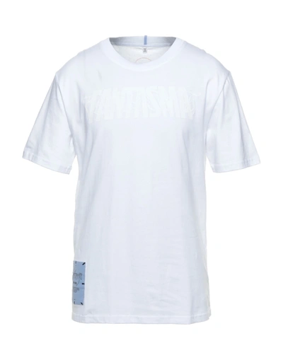 Shop Mcq By Alexander Mcqueen Mcq Alexander Mcqueen Man T-shirt White Size Xxs Cotton, Polyester