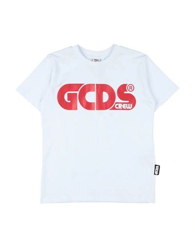 Shop Gcds Mini T-shirts In White