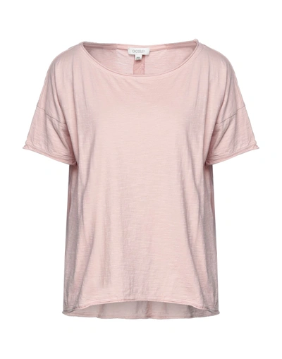 Shop Crossley Woman T-shirt Light Pink Size M Cotton