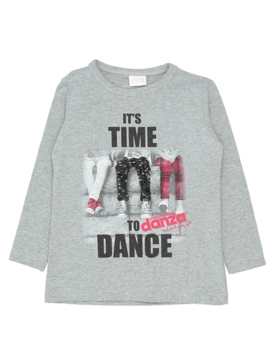 Shop Dimensione Danza Toddler Girl T-shirt Grey Size 6 Cotton, Lycra