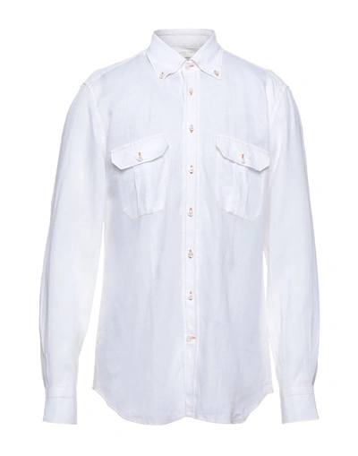 Shop Emanuele Maffeis Shirts In White