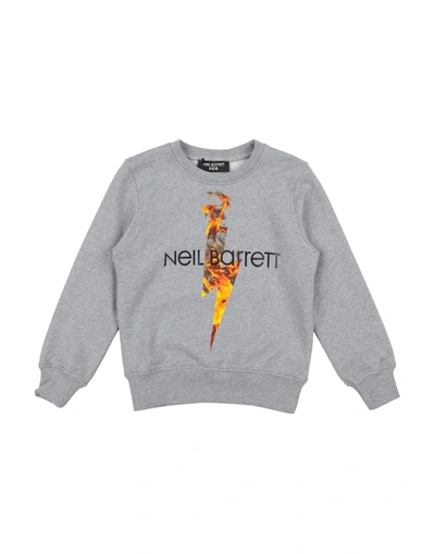 Shop Neil Barrett Sweatshirts In Grey