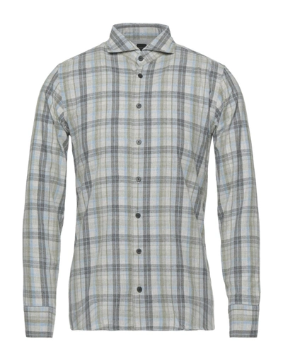 Shop Bastoncino Shirts In Grey