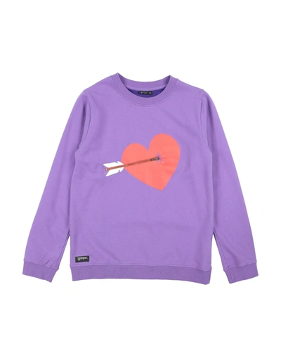 Shop Yporqué Toddler Sweatshirt Purple Size 6 Cotton, Modal, Elastane