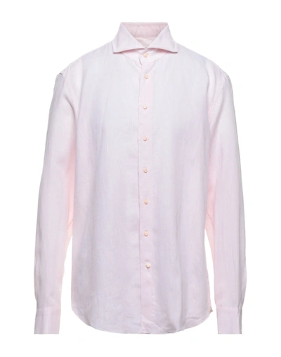 Shop Emanuele Maffeis Shirts In Light Pink