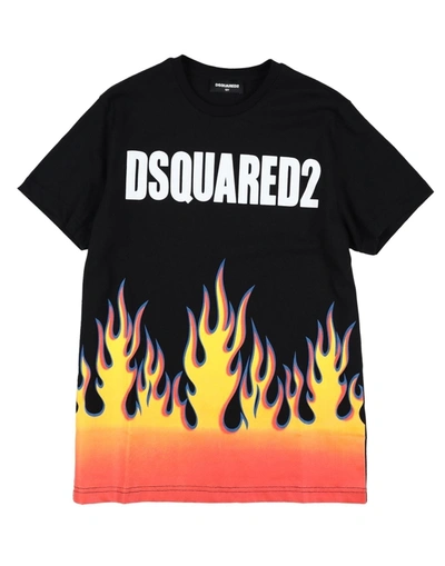 Dsquared2 T-shirts In Black