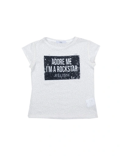 Shop Relish Toddler Girl T-shirt White Size 6 Cotton