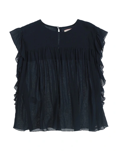 Shop Pinko Up Toddler Girl Top Midnight Blue Size 6 Viscose, Elastane