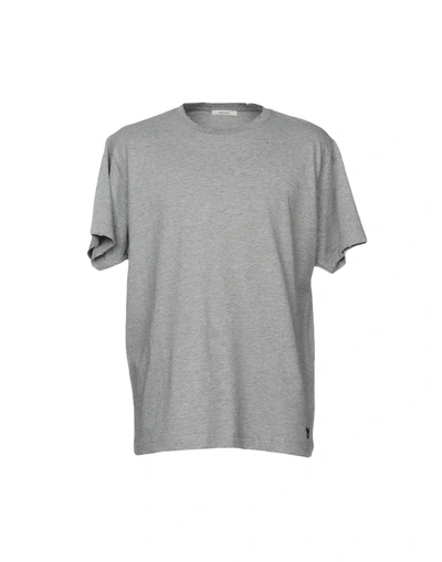 Shop Obvious Basic T-shirts In Grey