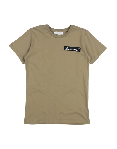 Shop Numero 00 Toddler Boy T-shirt Military Green Size 6 Cotton