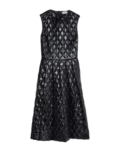Shop Moncler Woman Midi Dress Black Size 4 Polyamide