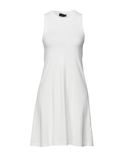 Shop Roberto Collina Short Dresses In White
