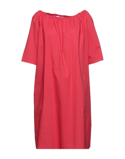Shop Millenovecentosettantotto Short Dresses In Red