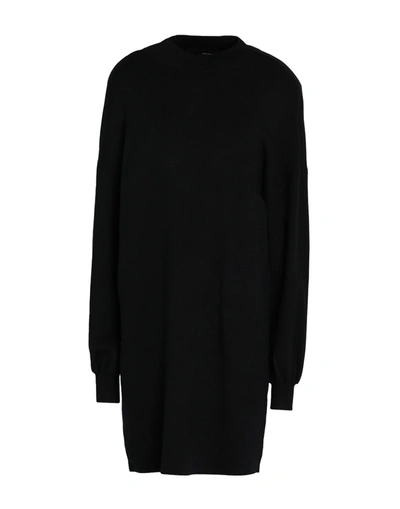 Shop Vero Moda Woman Mini Dress Black Size Xl Ecovero Viscose, Polyester, Nylon