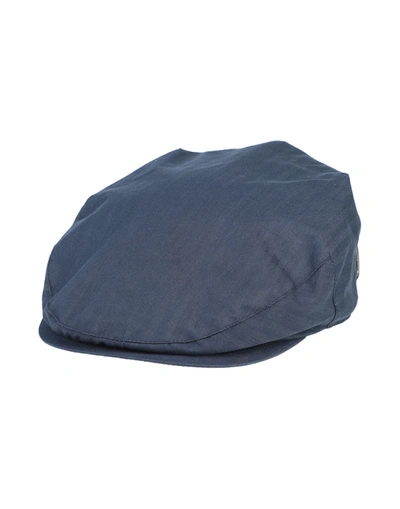 Shop Borsalino Man Hat Midnight Blue Size L Cotton