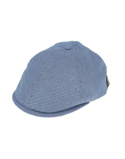 Shop Borsalino Man Hat Blue Size Xl Viscose