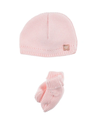 Shop Carrèment Beau Carrément Beau Newborn Girl Baby Accessories Set Pink Size 0 Cotton