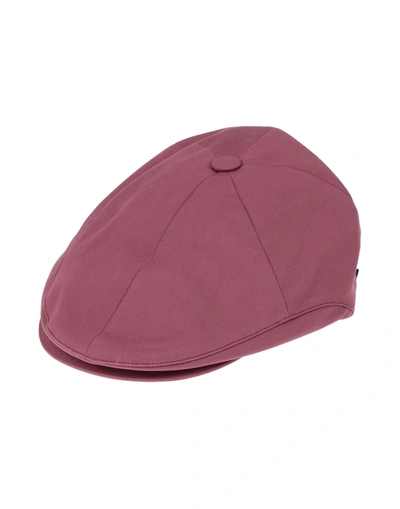 Shop Borsalino Hats In Pastel Pink