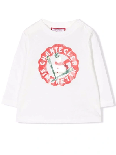 Shop Simonetta White Cotton T-shirt In Bianco