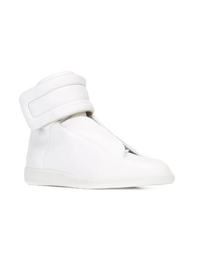 Shop Maison Margiela 'future' Hi-top Sneakers - White