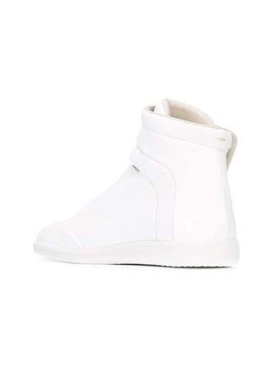 Shop Maison Margiela 'future' Hi-top Sneakers - White