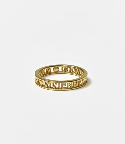 Vivienne Westwood Westminster Ring In Gold-tone | ModeSens