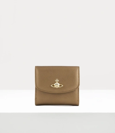 Vivienne Westwood Victoria Small Wallet In Gold | ModeSens