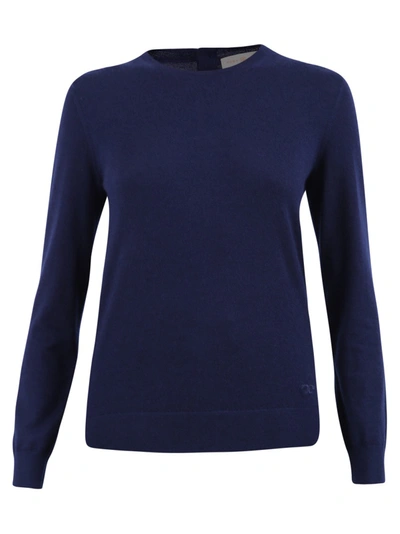 Shop Tory Burch Cashmere Sweater In Blue