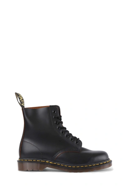 Shop Dr. Martens' Vintage 1460 Combat Boots In Black