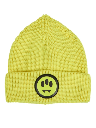 Shop Barrow Ribbed Beanie In Yellow