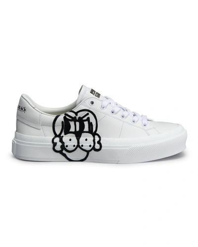 Shop Givenchy X Chito City Sport Sneakers In White Black