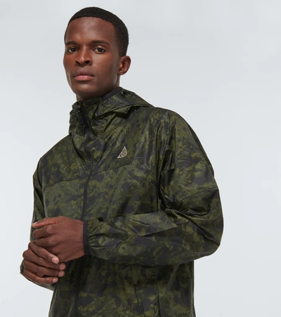 Shop Nike Acg Cinder Cone Jacket In Sequoia/black/moon Fossil