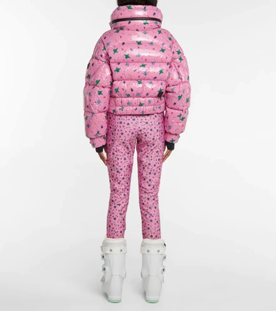 Shop Moncler Genius X Naj-oleari 3 Moncler Grenoble Plumel Down Jacket In Pink