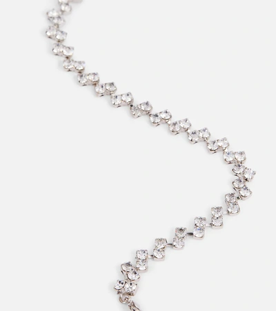Jennifer Behr Minna Swarovski Crystal Necklace In Crystal
