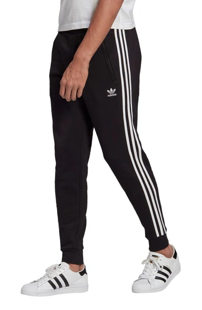 Adidas Originals Men's Adidas Essentials French Terry Tapered-cuff 3-stripes  Pants In White | ModeSens