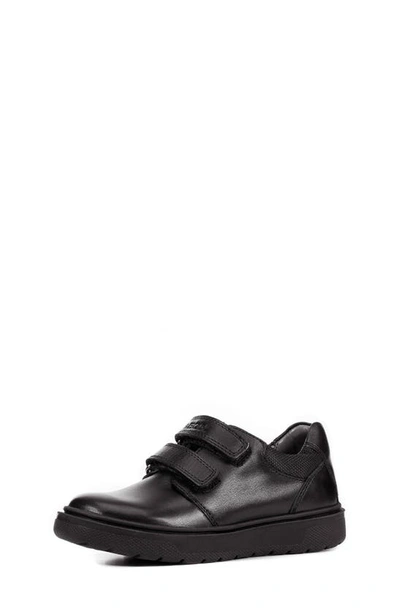 Geox Kids' Leather Riddock School Shoes In Black | ModeSens